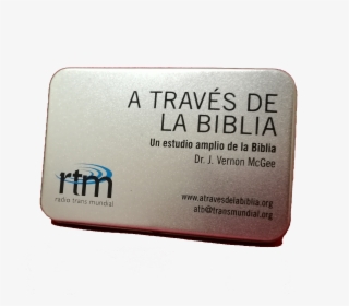 Memoria Usb A Través De La Biblia , Png Download - Radio Trans Mundial, Transparent Png, Free Download