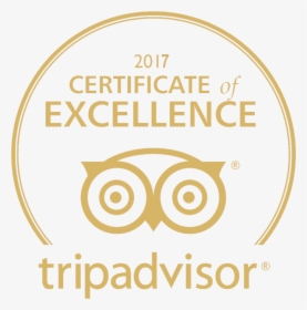 2017 Certificate Of Excellence - Trip Advisor, HD Png Download, Free Download