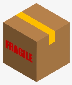 Fragile Box Svg Clip Arts - Carton Clipart, HD Png Download, Free Download