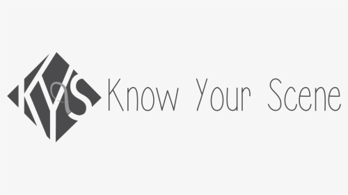 Kys Logo With Font Words2 Know Your Scene - Black-and-white, HD Png Download, Free Download