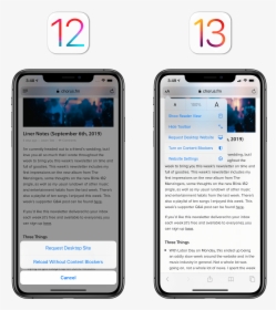 Existing Safari Features Are More Clearly Presented - Ios 13 Mail App, HD Png Download, Free Download
