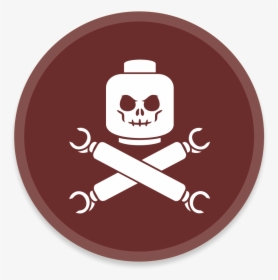 Legoptc Icon - Lego Pirate Skull And Crossbones, HD Png Download, Free Download