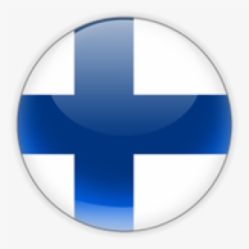 Request A Quote For Accounting Services In Finland - Finland Round Flag Png, Transparent Png, Free Download