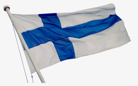 Suomen Lippu Syvatty - Finnish Flag, HD Png Download, Free Download