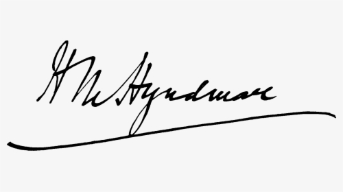 Henry Hyndman Signature - Illegible Signature No Background, HD Png Download, Free Download