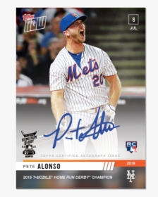 On Card Autograph - Topps Now Card Mlb 2019, HD Png Download, Free Download