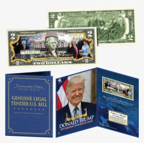 Trump 2 Dollar Bill Christmas, HD Png Download, Free Download