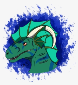 Inktober Day 15 Bakuub The Sea Dragon - Cartoon, HD Png Download, Free Download
