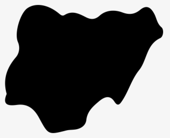 Nigeria - Nigeria Map Black And White Png, Transparent Png, Free Download