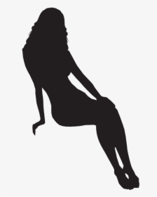 Silhouette Femme Sexy - Silhouette Femme Png, Transparent Png, Free Download