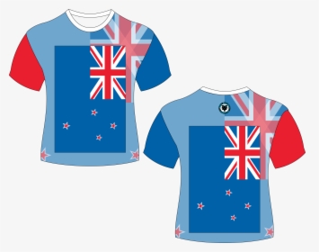 New Zealand Country Flag Shirt - Illustration, HD Png Download, Free Download