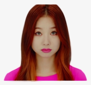 Kpop, Pink, And Png Image - Red Hair, Transparent Png, Free Download