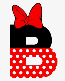Pin By Merie Annalyn Aguilar On 1st & 2nd Birthday - Alphabet Minnie Mouse Letter, HD Png Download, Free Download