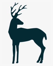 Full Body Deer Silhouette, HD Png Download, Free Download