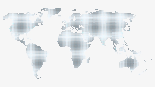 World Map Dotted Transparent , Png Download - World Map Dotted Png, Png Download, Free Download
