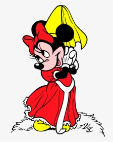Minie Mouse 14 By Convitex - Princess Minnie Coloring Pages, HD Png Download, Free Download