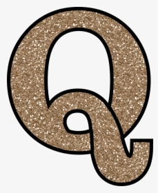 Glitter Without The Glue Free Digital Printable Alphabet - Letter Q Transparent Background, HD Png Download, Free Download