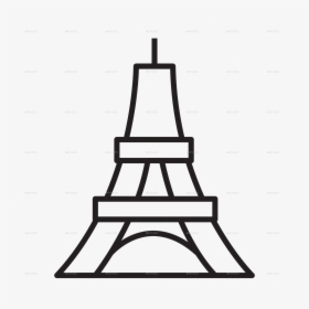 Eiffel Tower Highlight Icon, HD Png Download, Free Download