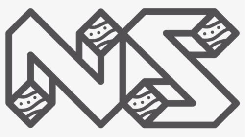 Ns Logo Emblem Gray, HD Png Download, Free Download