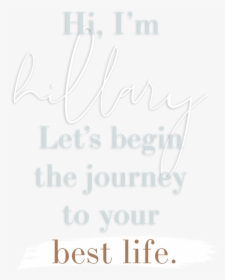 Hillary Intro - Calligraphy, HD Png Download, Free Download