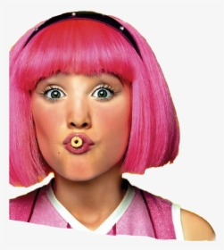 #betameches #stephanie #lazytown #cheerios #pink #girl - Stephanie Lazy Town Ass, HD Png Download, Free Download