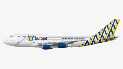 Eurojet Boeing 747-400 - Boeing 747 400 European, HD Png Download, Free Download