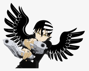 Angel With A Shotgun Png - Death The Kid Soul Eater Png, Transparent Png, Free Download