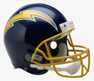 San Diego Chargers Vsr4 Authentic Throwback Helmet - Football Helmet, HD Png Download, Free Download