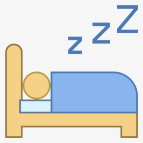 Clip Royalty Free Download Sleeping In Png Icon Seen - Draw A Person Laying Down, Transparent Png, Free Download