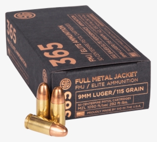 Sig Sauer 365 Ammo, HD Png Download, Free Download