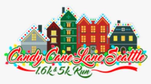 Candy Cane Lane Run - Candy Cane Lane Seattle, HD Png Download, Free Download