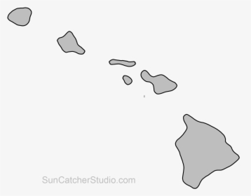 Hawaii Map Outline, HD Png Download, Free Download