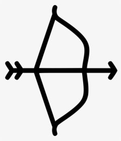Archery Bow Arrow - Bow And Arrow, HD Png Download, Free Download