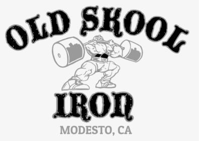 Old Skool Iron - Cartoon, HD Png Download, Free Download