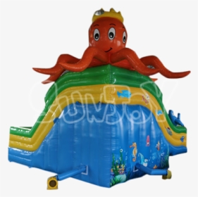 Blow Up New Octopus Water Slide - Inflatable, HD Png Download, Free Download