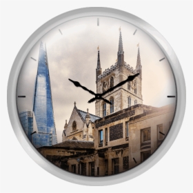 Southwark Cathedral And The Shard - Skyscraper, HD Png Download, Free Download
