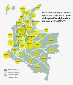 Mapa Colombia Ivc Septiembre2018 - Invest Colombia, HD Png Download, Free Download