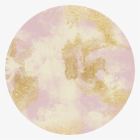 Pink Glitter Gold Background Texture Circle Ftestickers - Circle, HD Png Download, Free Download