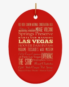 Las Vegas, Nevada Christmas Ornament Lha - Circle, HD Png Download, Free Download