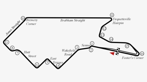 The Formula 1 Wiki - Adelaide Grand Prix Track, HD Png Download, Free Download