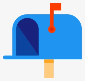 Mailbox Opened Flag Up Icon - Icone Boite Au Lettre, HD Png Download, Free Download