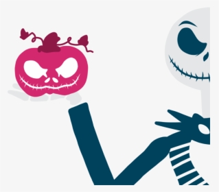 Illustration By Megan Rowe - Transparent Nightmare Before Christmas, HD Png Download, Free Download