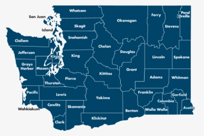 Oak Harbor Wa Census Data - Map Washington State Png, Transparent Png, Free Download