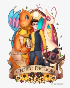 Harry Potter Pokemon Crossover Cedric, HD Png Download, Free Download
