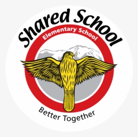 Shared School Logo - Hawk, HD Png Download, Free Download