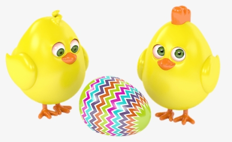 #chicks #chick #eggs #easter #multicolor #egg - Stuffed Toy, HD Png Download, Free Download