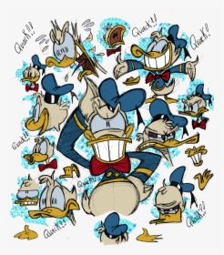 Donald Duck Angry Ducktales, HD Png Download, Free Download