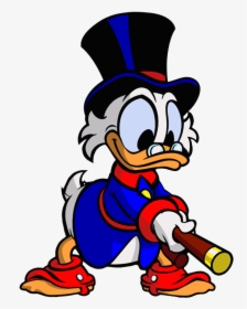 Scrooge Mcduck Clipart By9lxc Clipart - Ducktales Remastered Scrooge Mcduck, HD Png Download, Free Download