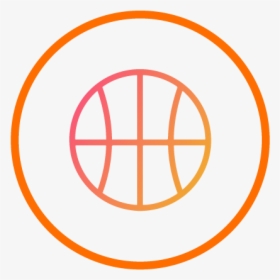 Approach Icons-13 - Basketball Outline, HD Png Download, Free Download