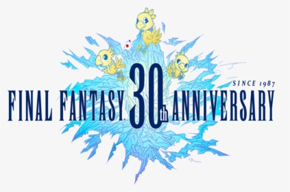 Final Fantasy 30th Anniversary, HD Png Download, Free Download